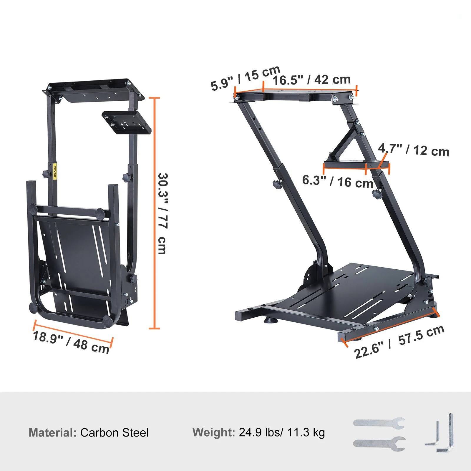 Pc Gaming Logitech - Adjustable Racing Simulator Cockpit Mount‑SIHAO Steering
