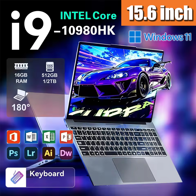 Pc Gaming Keyboard - New Intel Core i9 10980HK 15.6inch