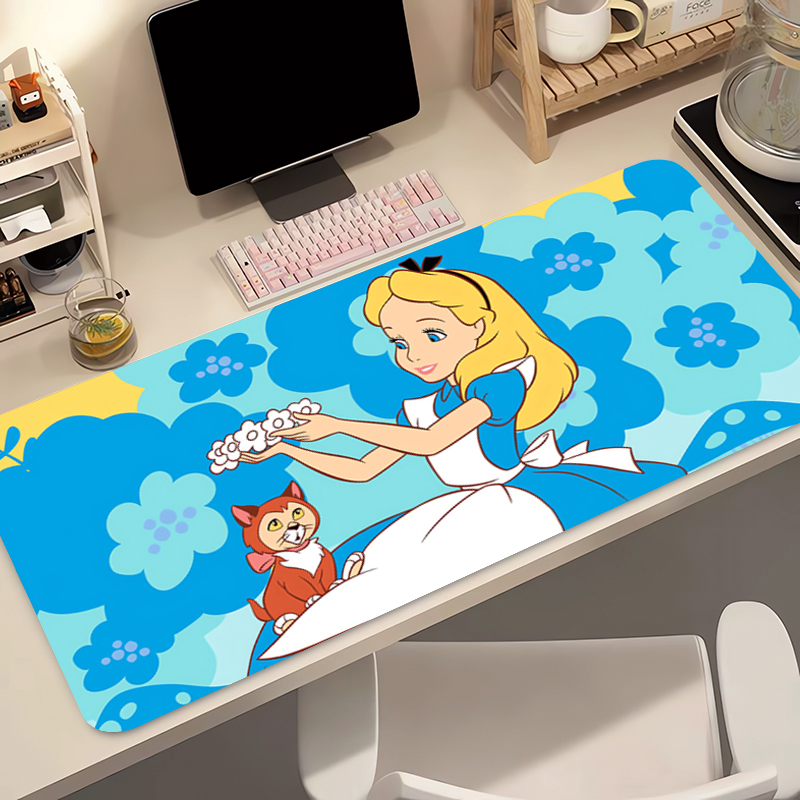 Pc Gaming Keyboard - 90x40cm Mouse Pad A-Alices in Wonderland