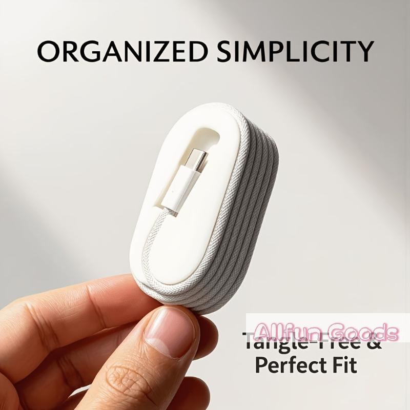 Desk Cable Organizer - [TG835]Portable Cable Winder Organizer Desktop Cable