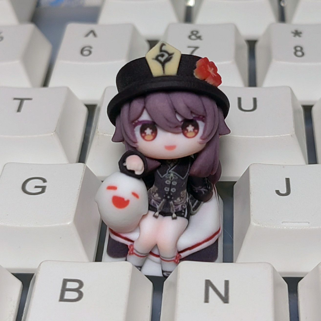 Mechanical Keyboard - Genshin Impact Hu Tao Anime Cosplay