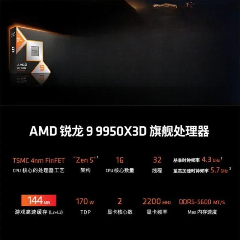 AMD Ryzen 9 9950X3D processor  - Amd Cpu Ryzen 9 review and price