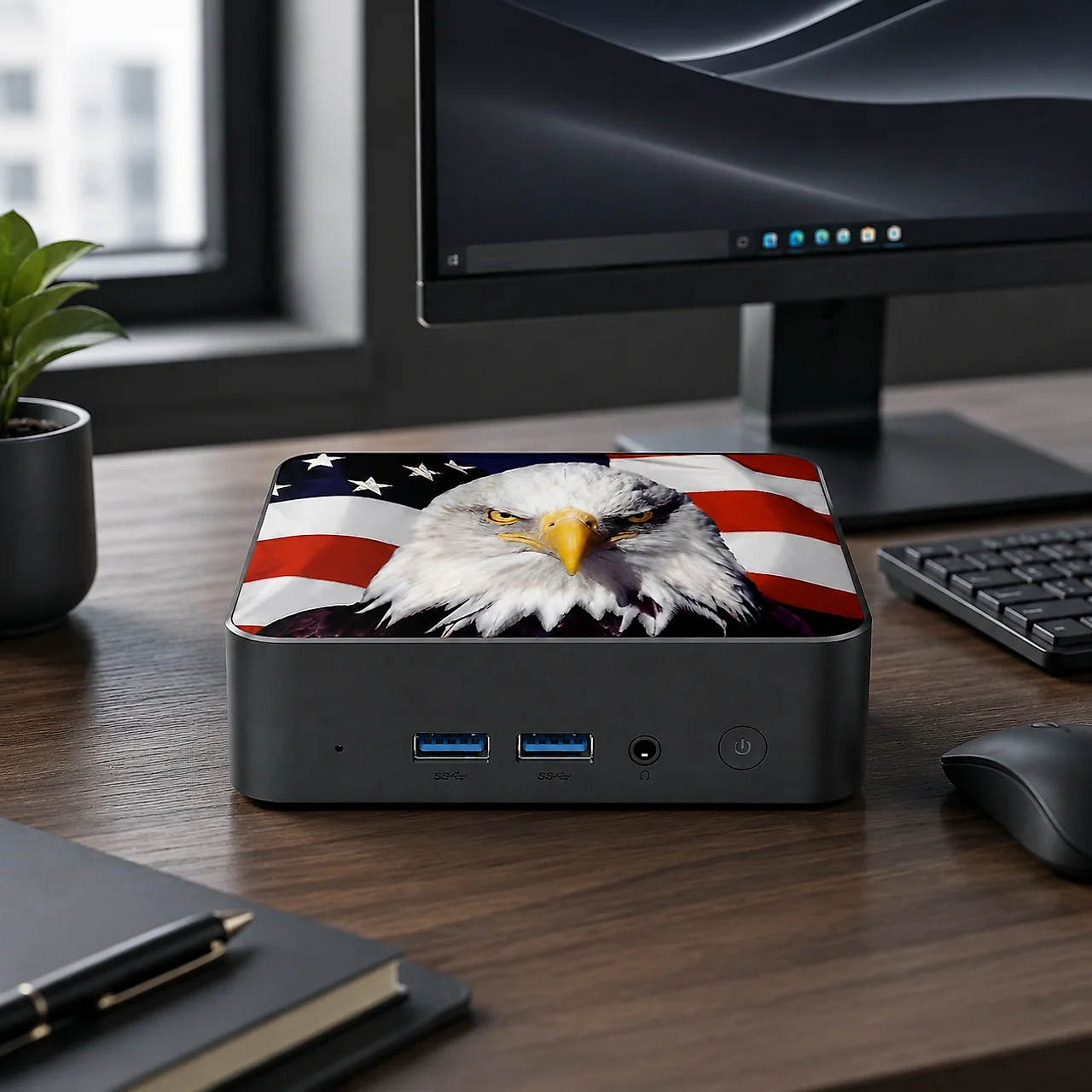 Slim Canada Flag Mini Desktop  - Pc Gaming Ddr3 review and price