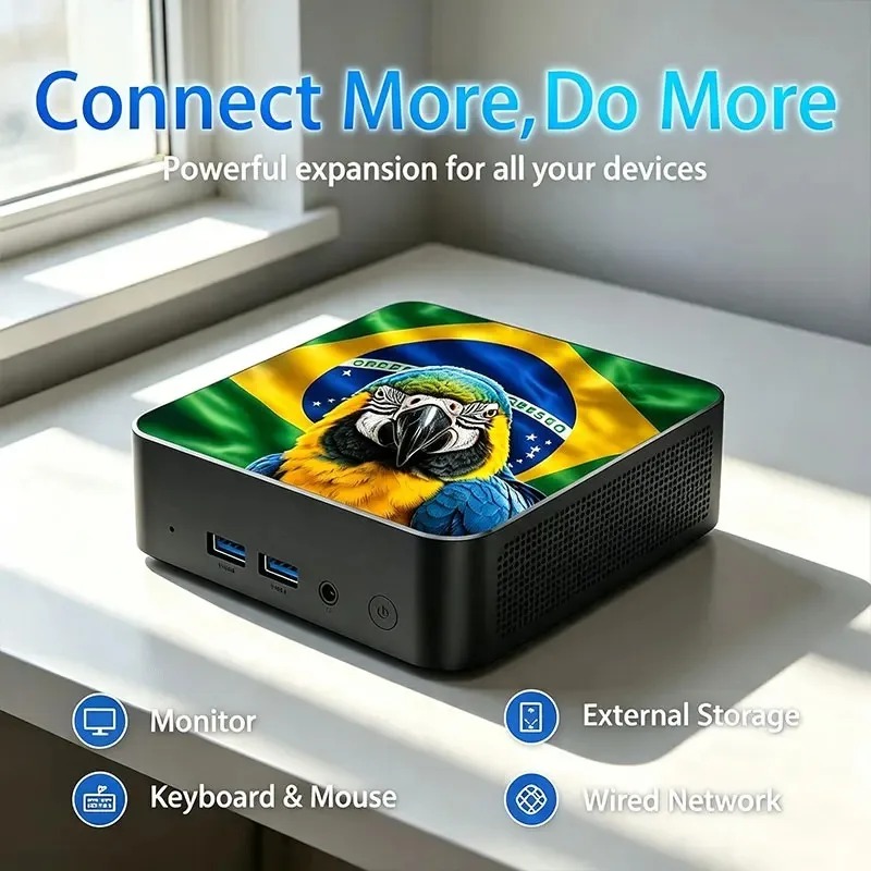 Mexico Brazil Flag Mini PC Int - Pc Gaming Ddr3 review and price