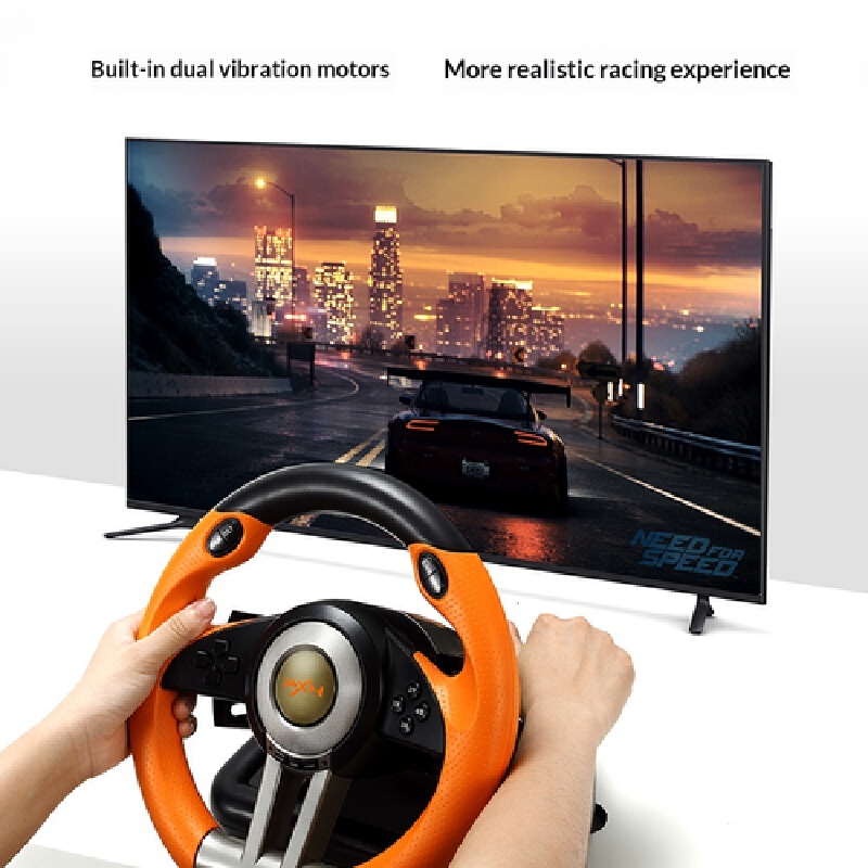 Racing Game Steering Wheel Pxn - Pc Gaming Xbox Controller review and price