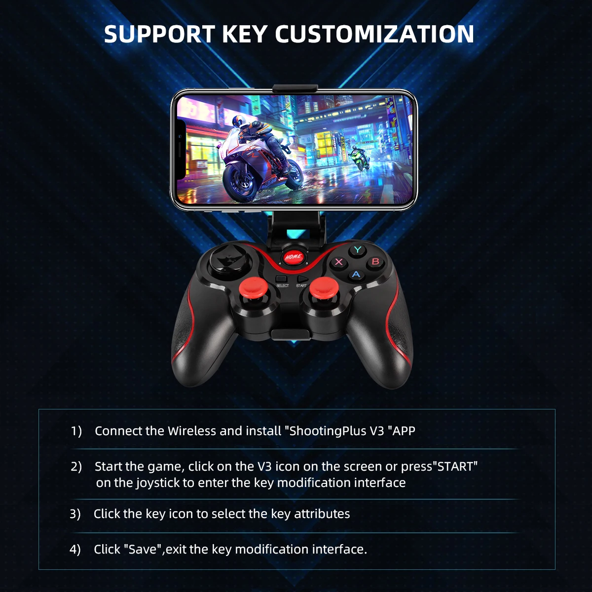 GAMINJA Wireless Bluetooth Gam - Pc Gaming Xbox Controller review and price
