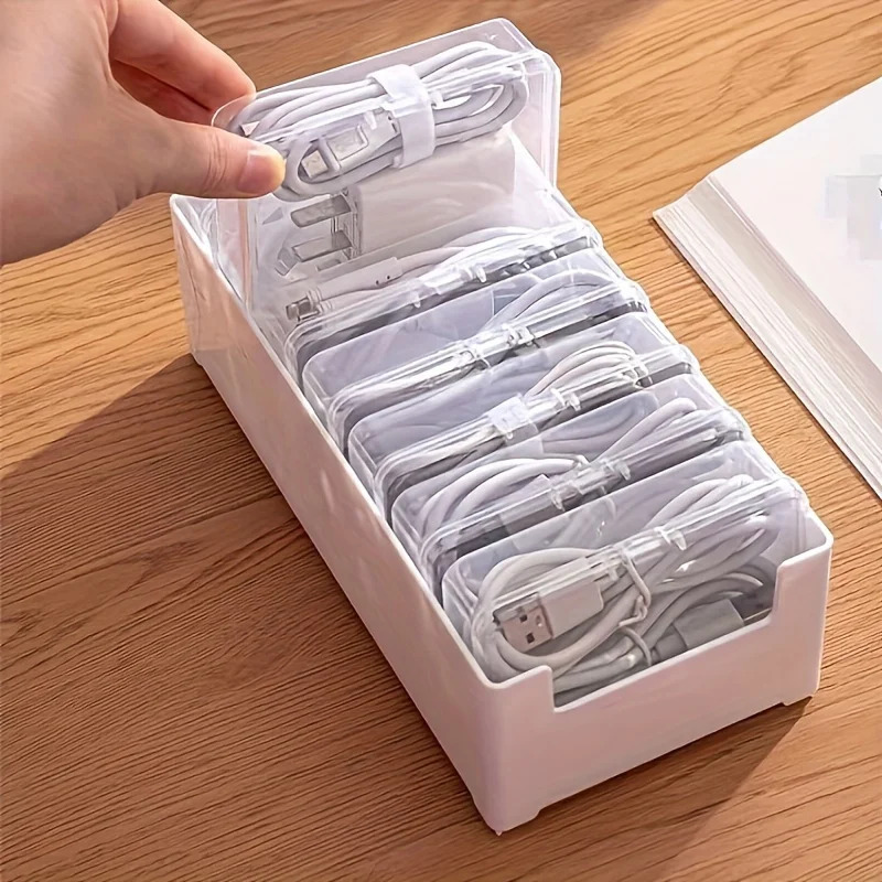 Data Cable Storage Box with 7  - Desk Cable Organizer review and price