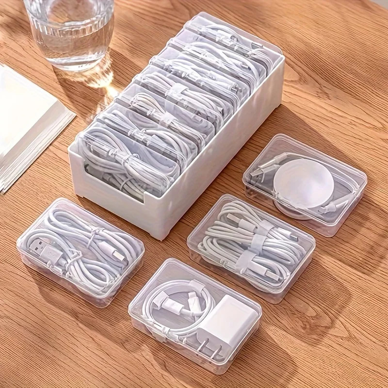 Data Cable Storage Box with 7  - Desk Cable Organizer review and price