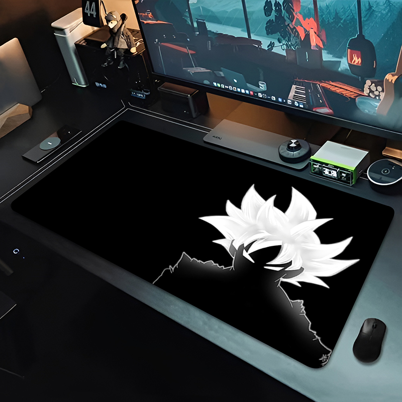 DBZ Black Anime Mouse Pad Drag - Pc Gaming Keyboard review and price
