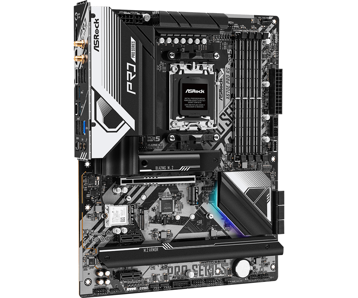 ASROCK X670E Pro RS Motherboar - Amd Cpu Ryzen 9 review and price
