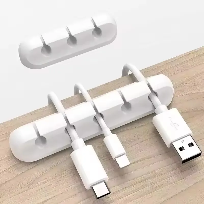 Silicone USB Cable Clip Winder - Desk Cable Organizer review and price