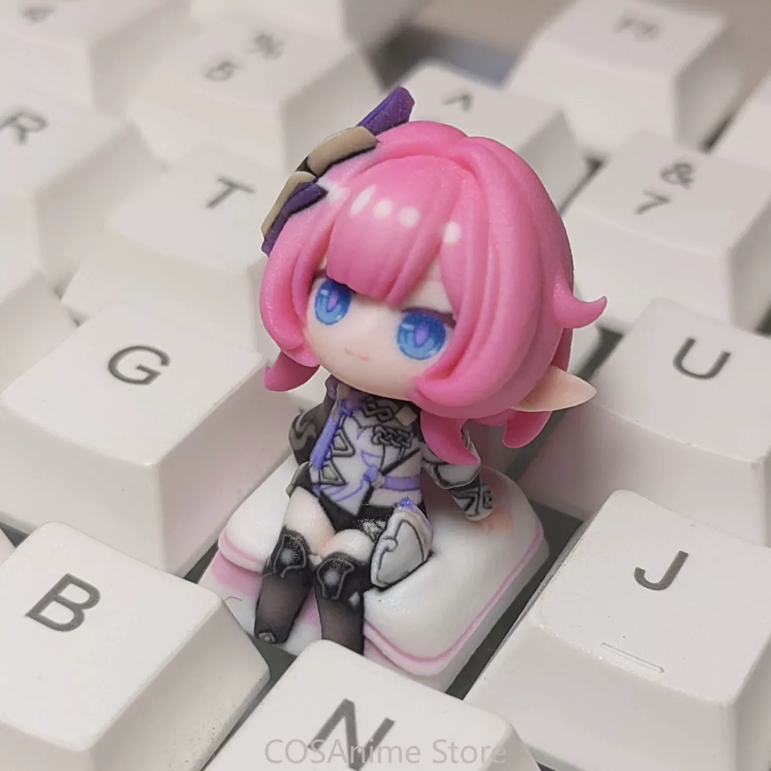 Honkai Impact 3 Elysia Cosplay - Mechanical Keyboard review and price