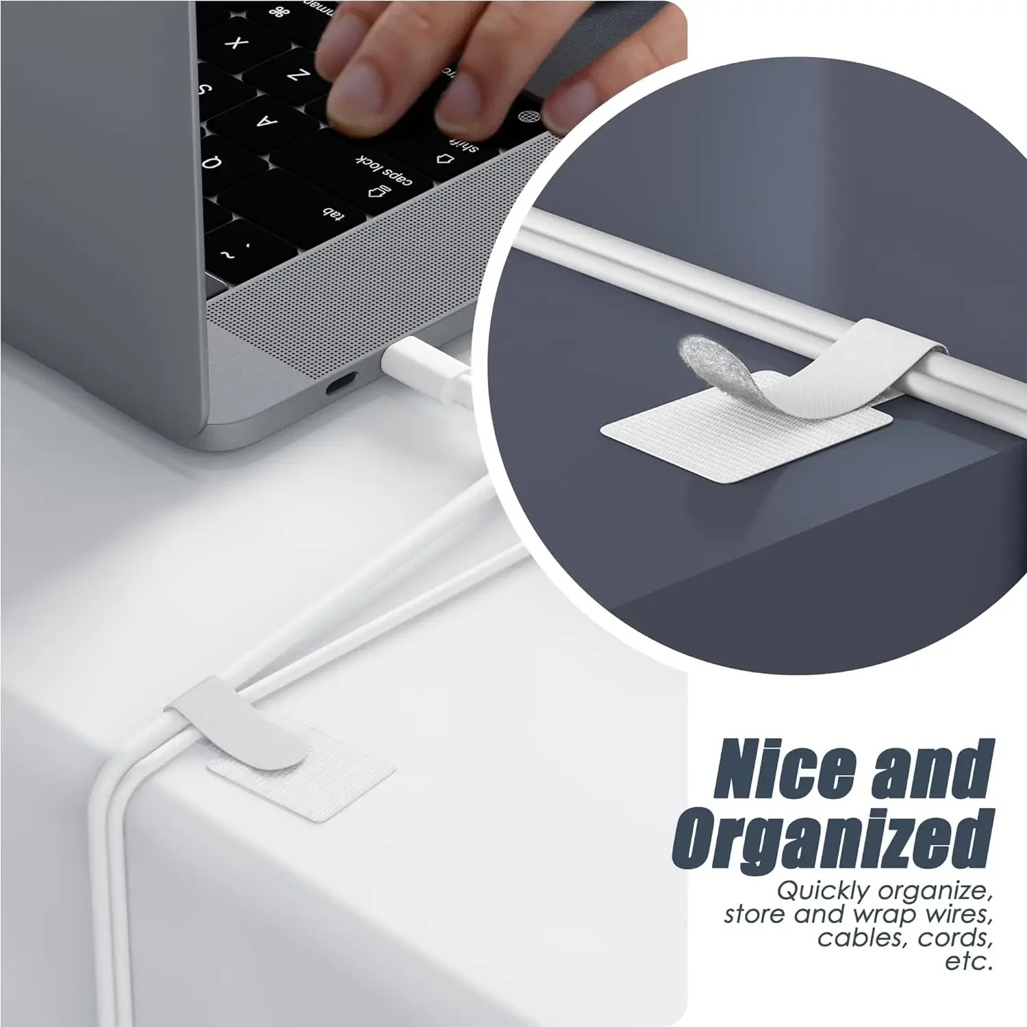New Reusable Cable Ties Velcro - Desk Cable Organizer review and price