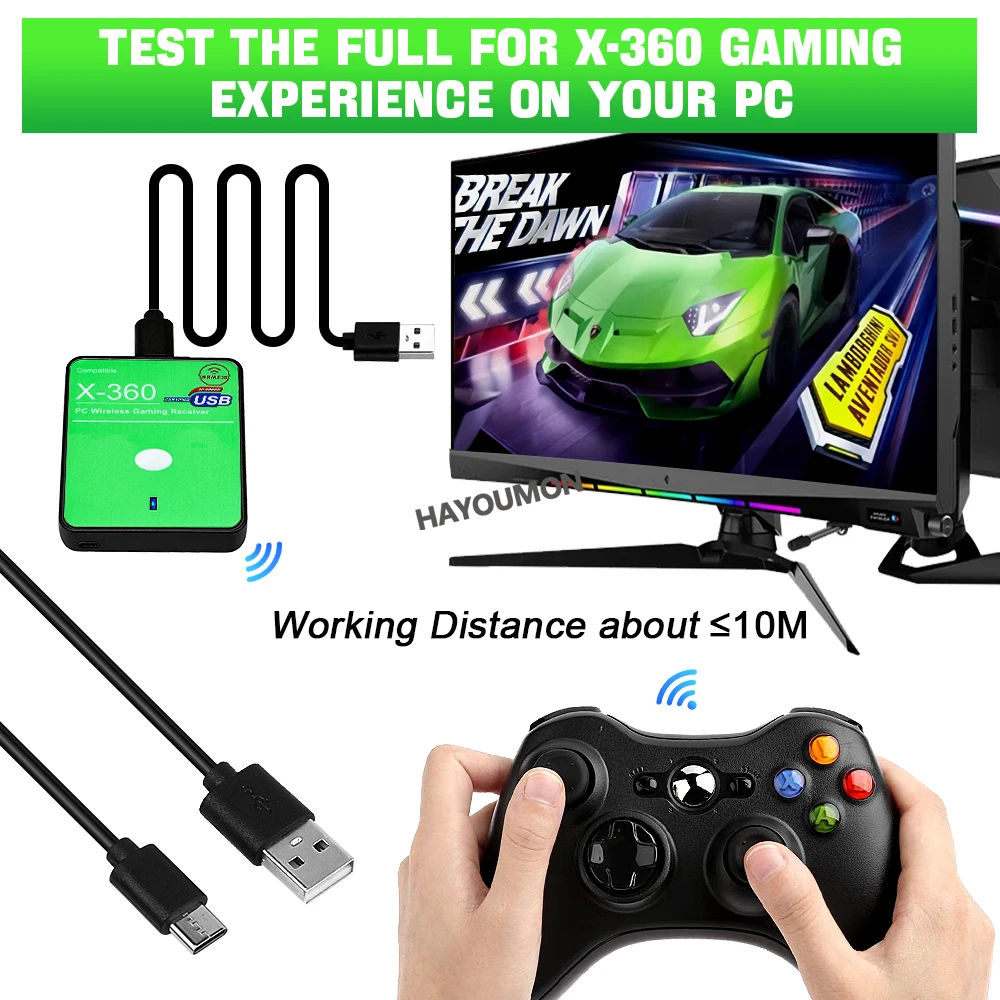 New Wireless Gaming Receiver f - Pc Gaming Xbox Controller review and price