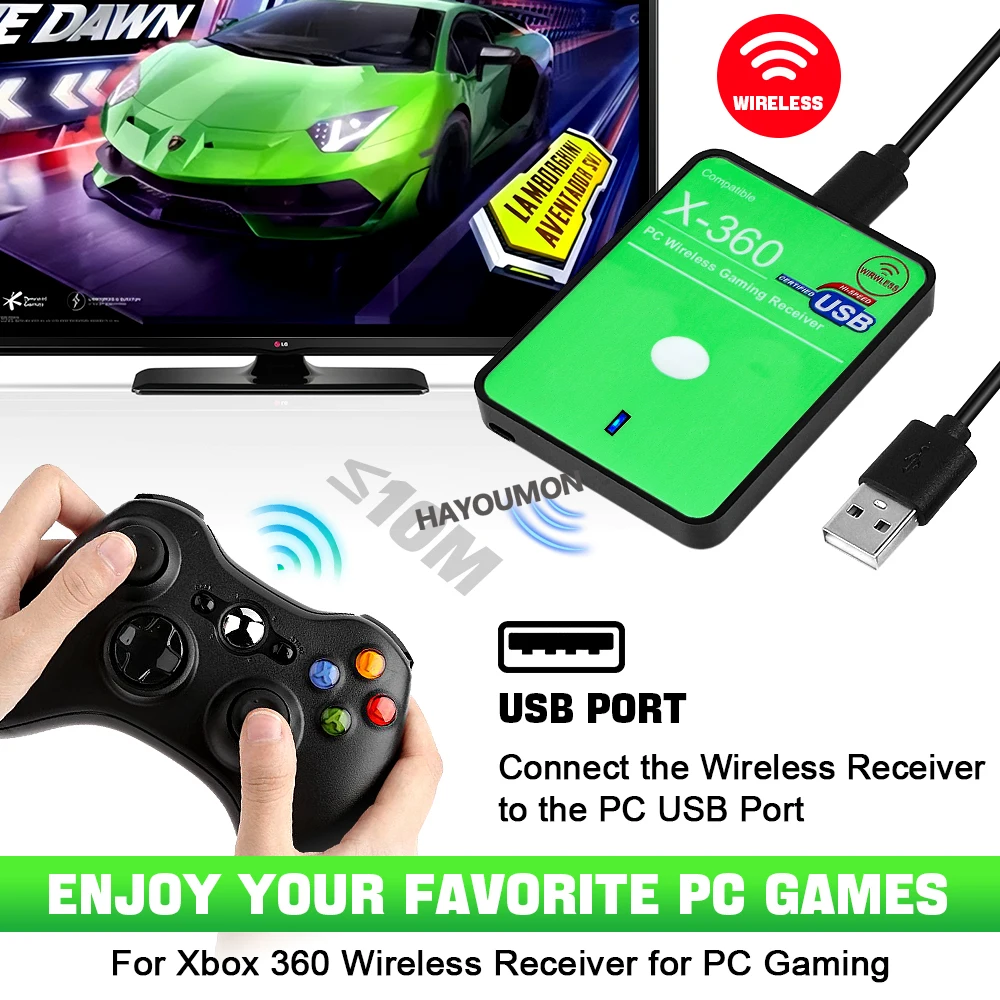 New Wireless Gaming Receiver f - Pc Gaming Xbox Controller review and price
