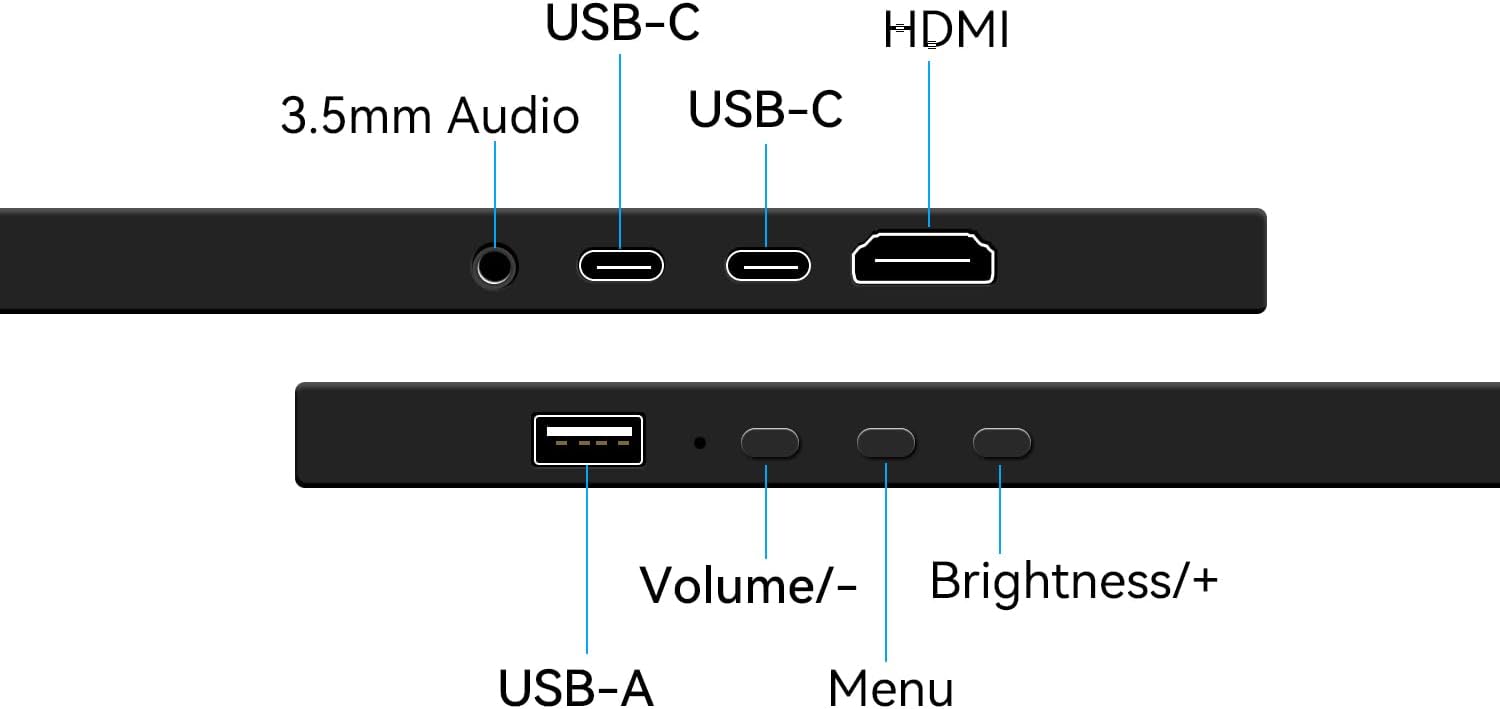 Small Touchscreen Monitor 10.1 - Pc Gaming On Android review and price