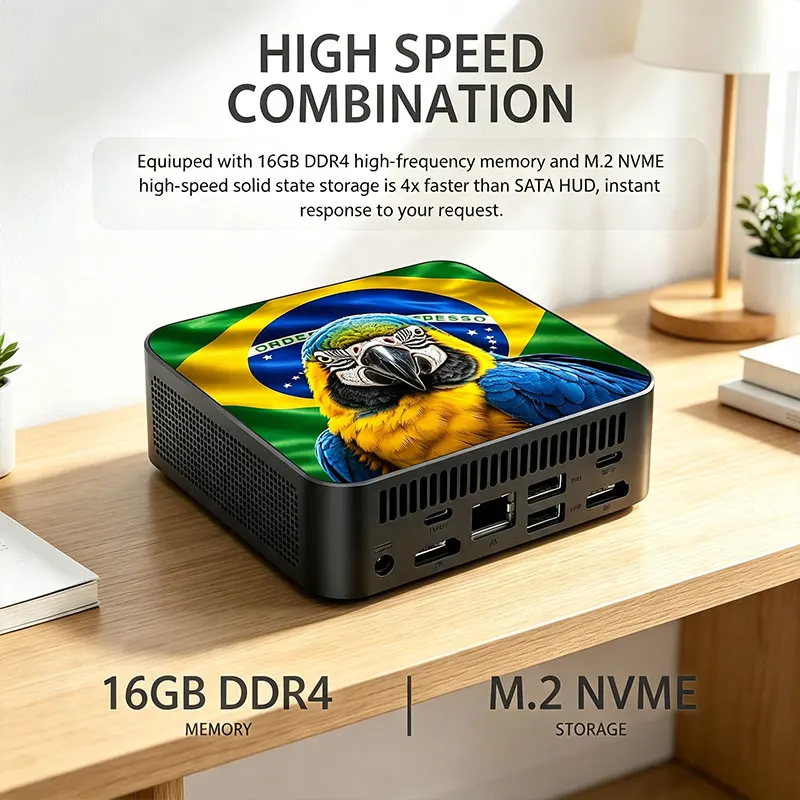 New Mexico Brazil Flag Mini PC - Pc Gaming Ddr3 review and price