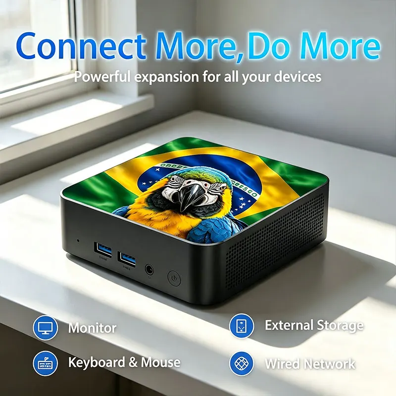 New Mexico Brazil Flag Mini PC - Pc Gaming Ddr3 review and price