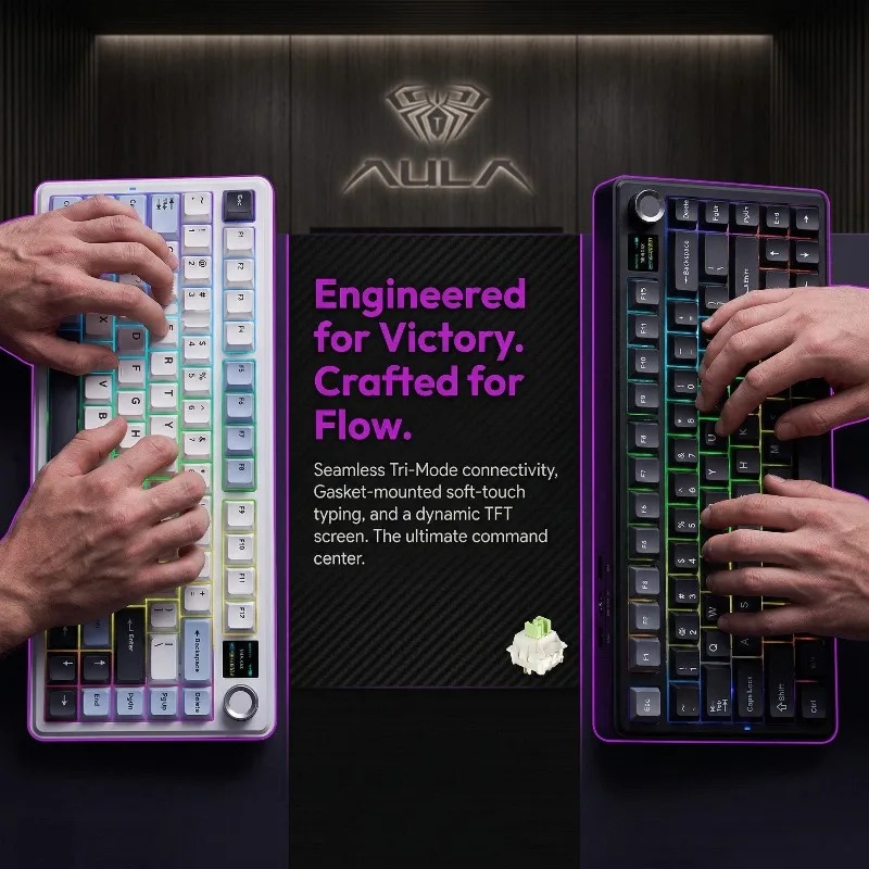 AULA F75 Max Mechanical Keyboa - Pc Gaming Keyboard review and price