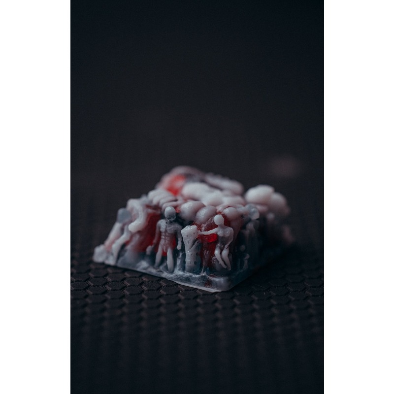 Gameboy Custom Skeleton Resin  - Mechanical Keyboard review and price