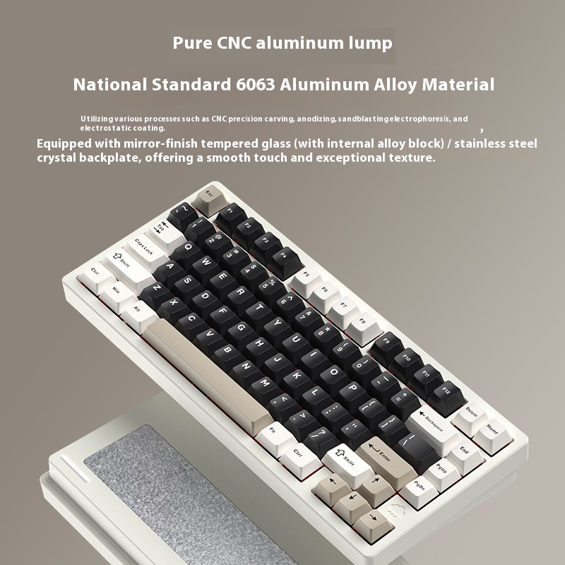 Wireless Bluetooth RAINY75 Cus - Pc Gaming Keyboard review and price
