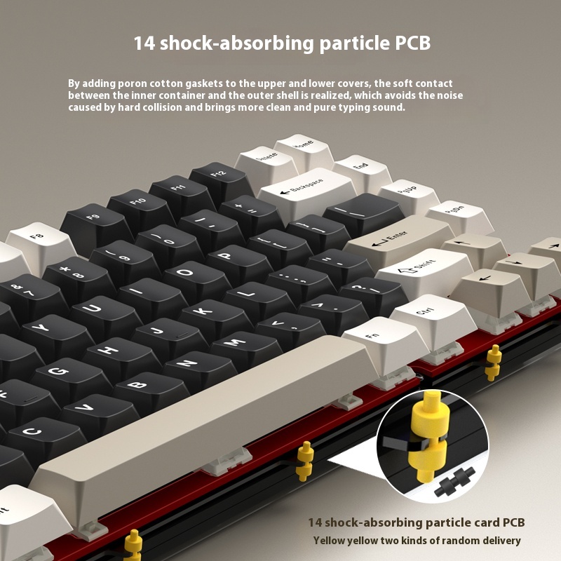 Wireless Bluetooth RAINY75 Cus - Pc Gaming Keyboard review and price