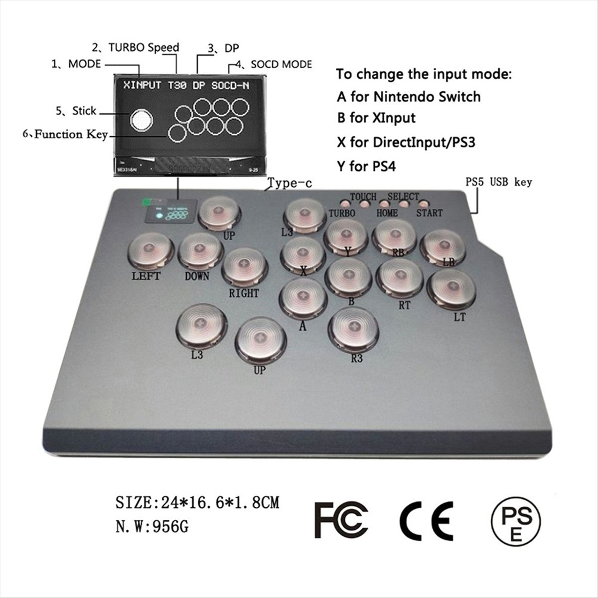 Super Sale 16Keys Game Keyboar - Pc Gaming Xbox Controller review and price