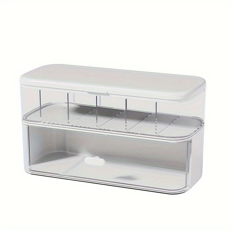 Double Layer Transparent Deskt - Desk Cable Organizer review and price