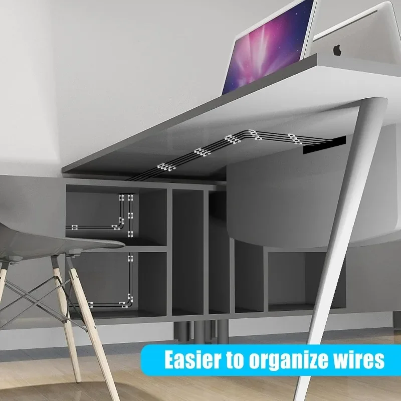 Wire Holder Wall Cable Clips S - Desk Cable Organizer review and price