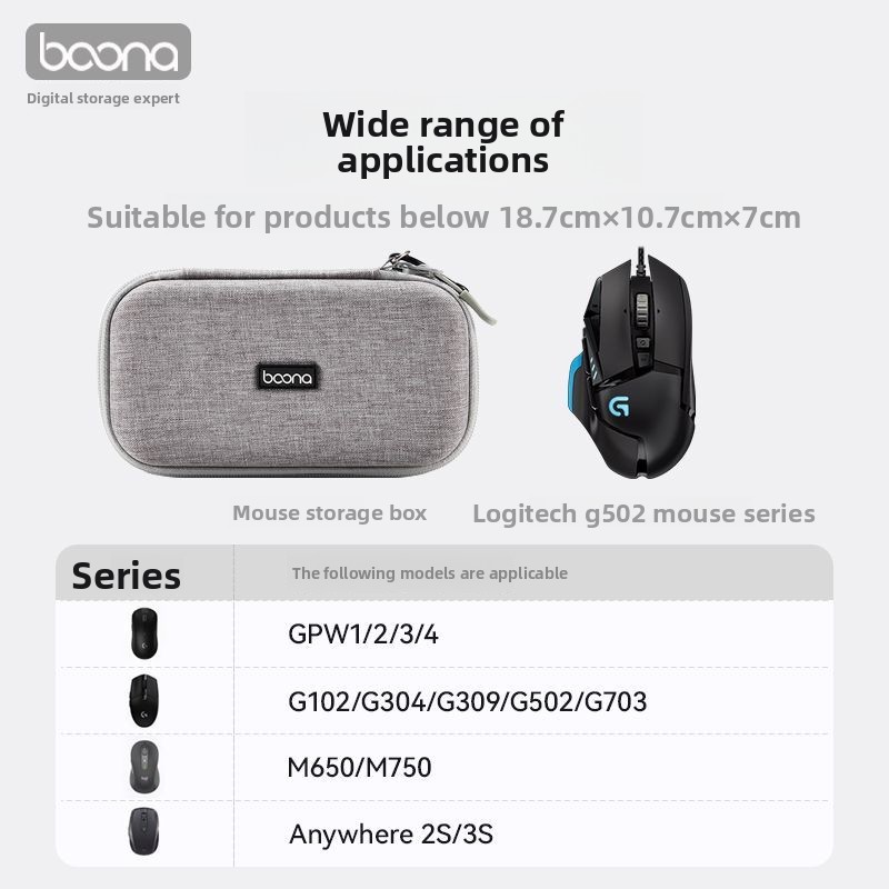 Mouse Storage Case for Logitec - Pc Gaming Logitech review and price