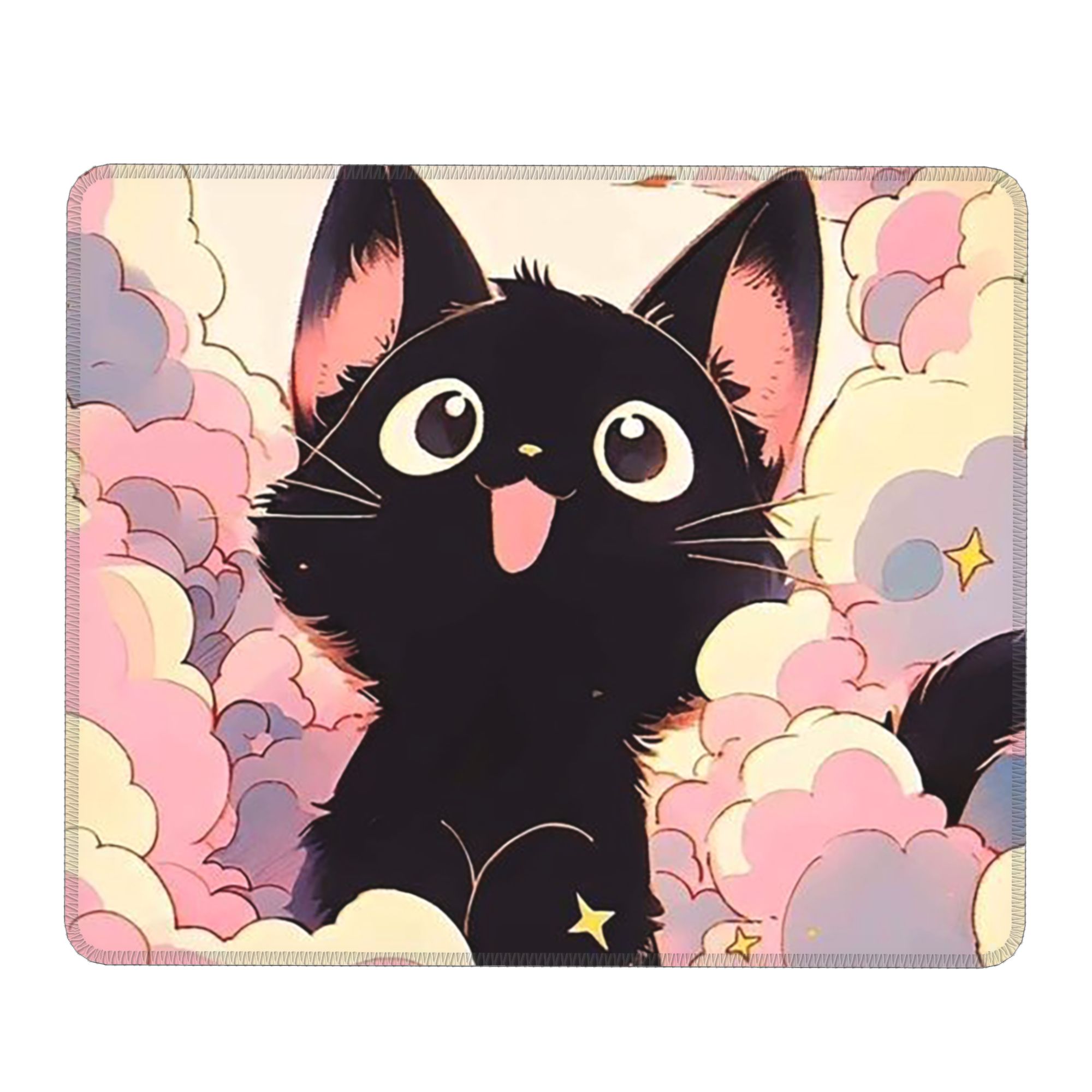 Romantic Black Cat In Cloud Il - Pc Gaming Cloud Free review and price