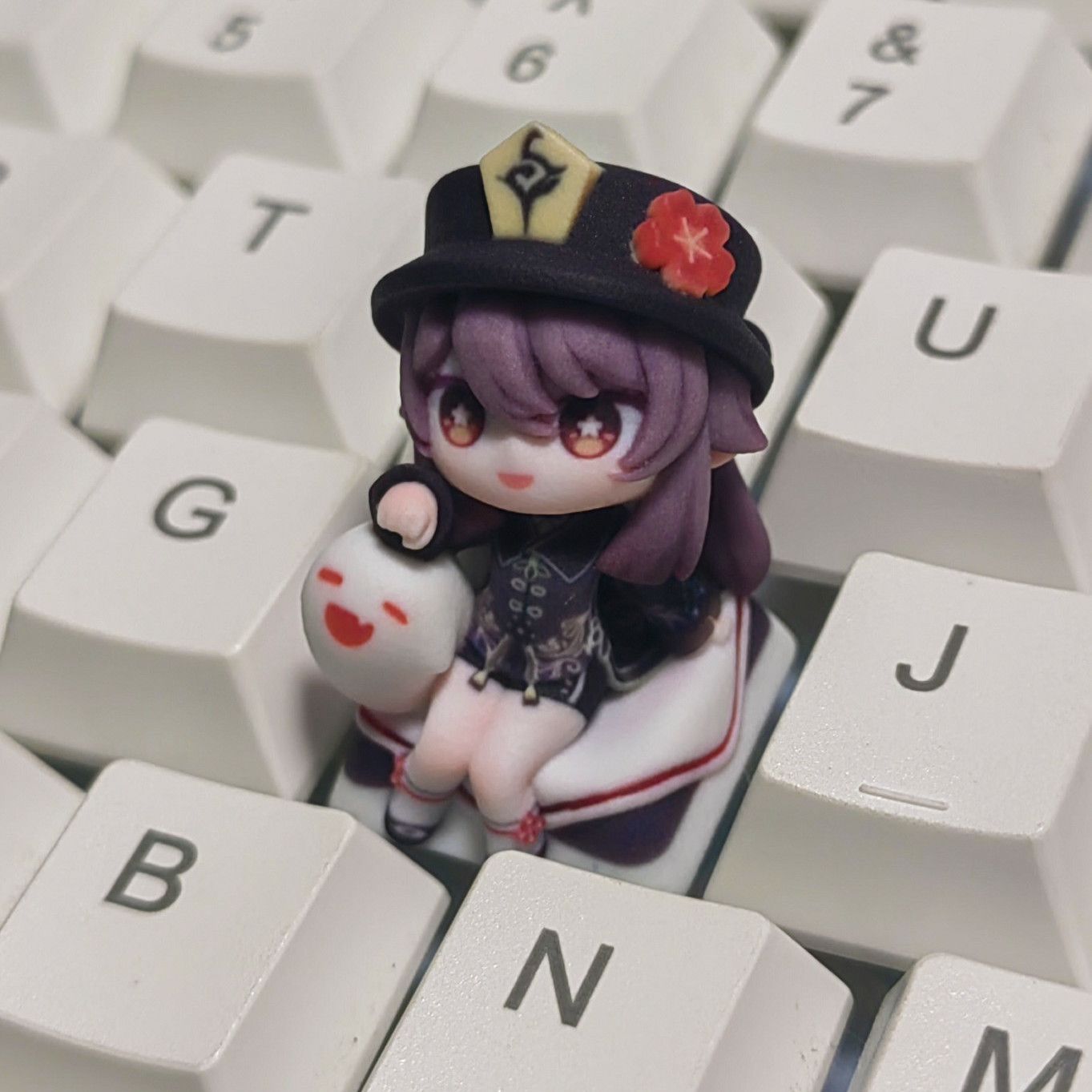 Genshin Impact Hu Tao  Anime C - Mechanical Keyboard review and price