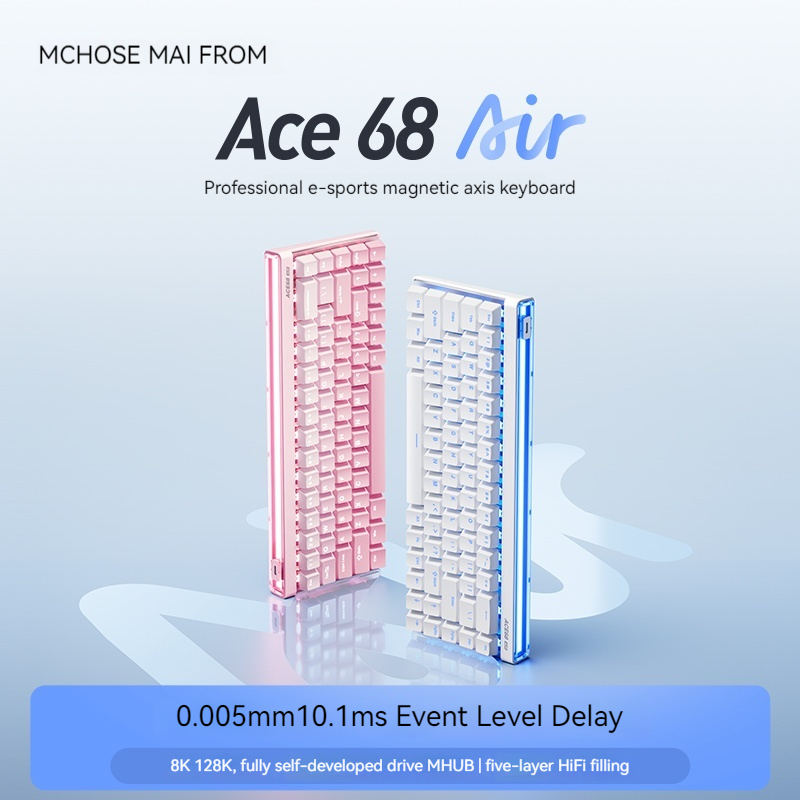 Mchose Ace68 Air Magnetic Axis - Pc Gaming Keyboard review and price