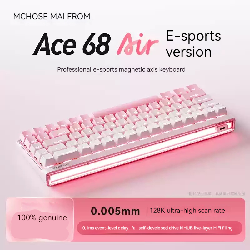 Mchose Ace68 Air Magnetic Axis - Pc Gaming Keyboard review and price