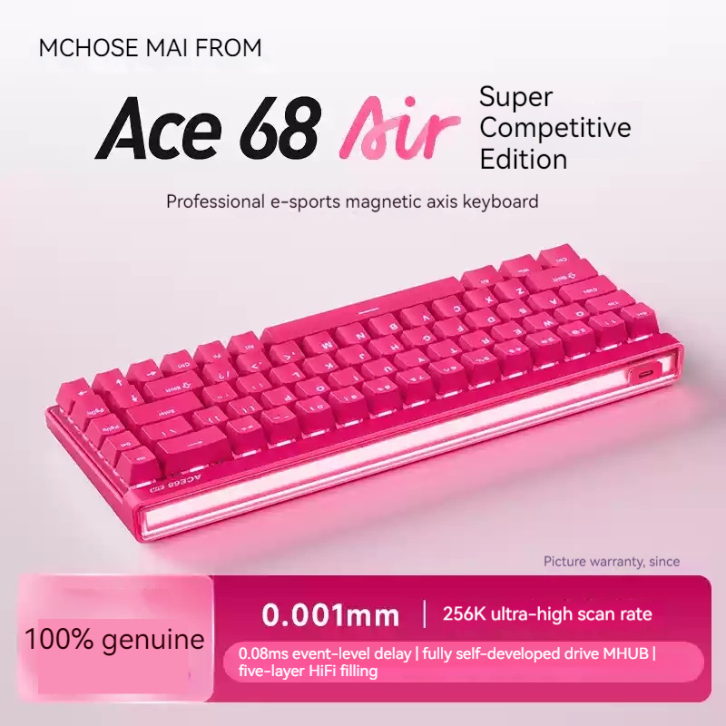 Mchose Ace68 Air Magnetic Axis - Pc Gaming Keyboard review and price