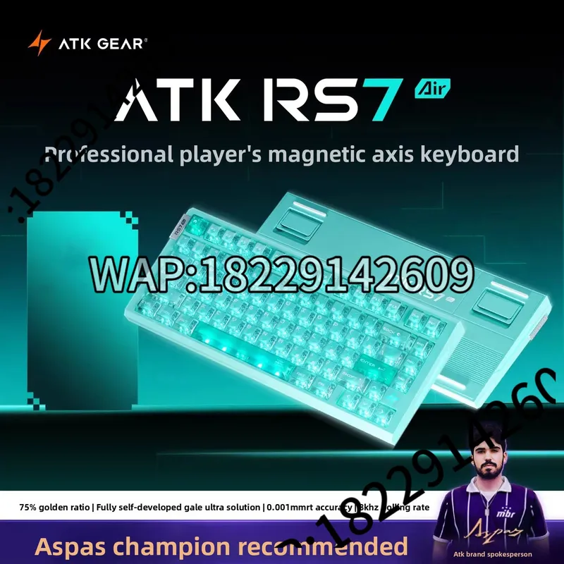 ATK RS7 Air Keyboard Magnetic  - Mechanical Keyboard review and price