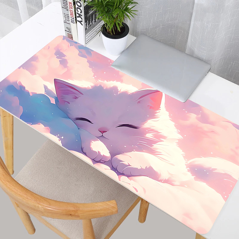 Mouse Pad Laptop Kawaii Anime  - Pc Gaming Cloud Free review and price