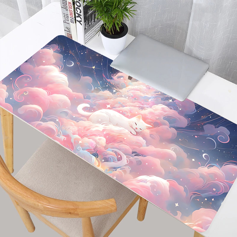 Mouse Pad Laptop Kawaii Anime  - Pc Gaming Cloud Free review and price